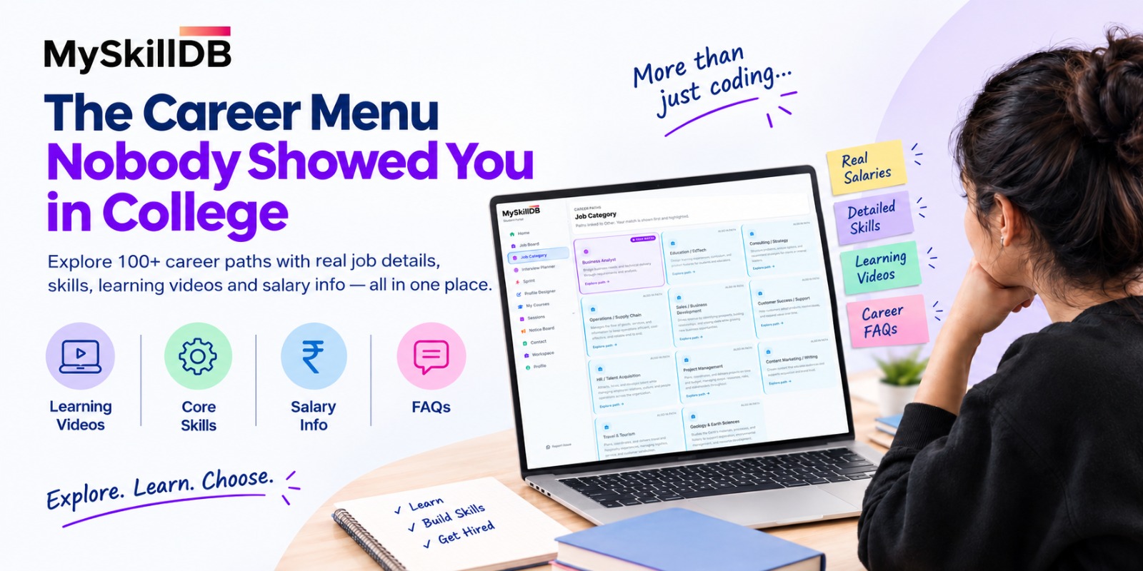 The Career Menu Nobody Showed You in College