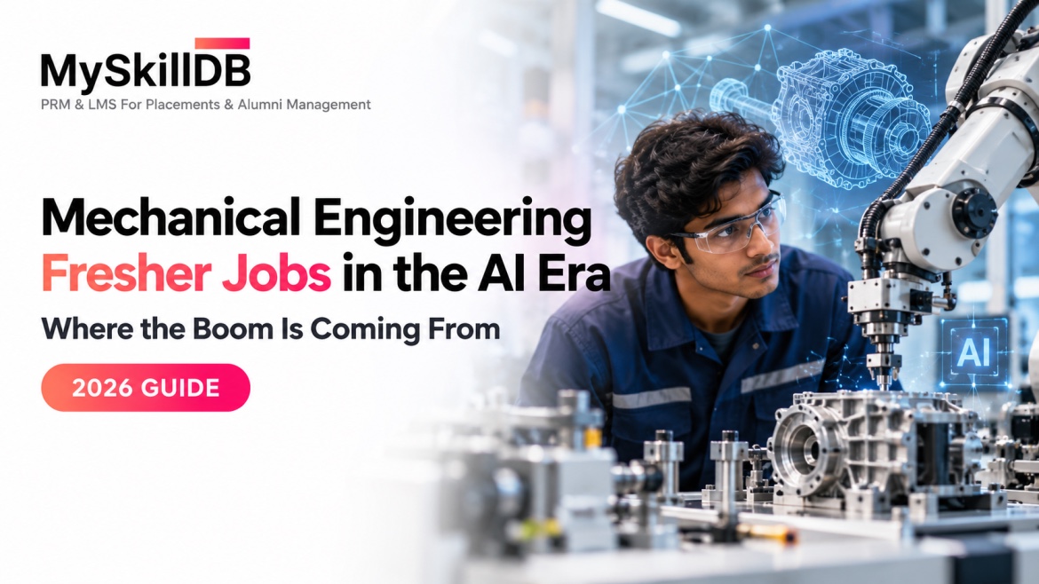 Mechanical Engineering Fresher Jobs in the AI Era: Where the Boom Is Coming From (2026 Guide)