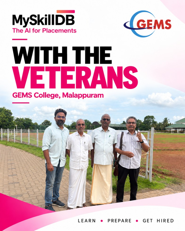 With the Veterans.